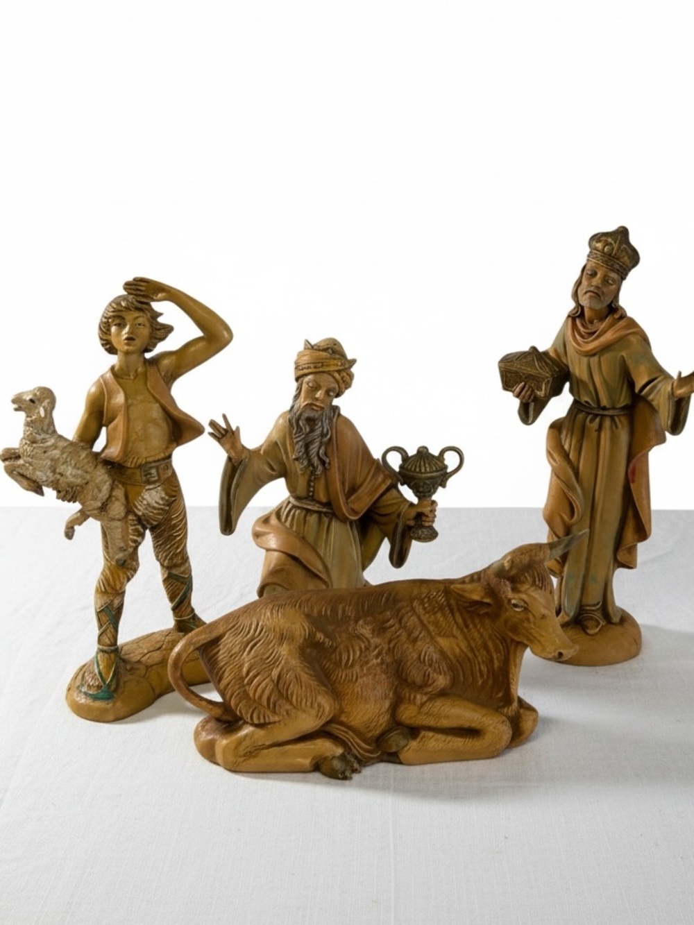 Vintage Fontanini Italy 4 piece Figure Set